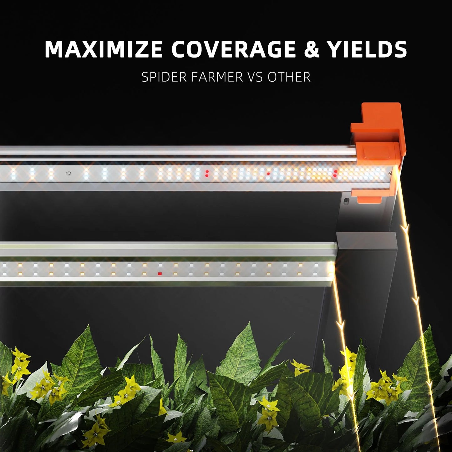 Spider Farmer G3000 Bridgelux 300W LED Grow Lampe