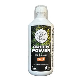 S&R Organics Green Power 5in1 Bio Dünger aus Brennessel